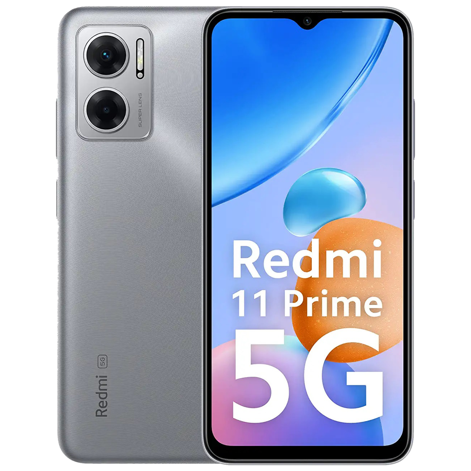 Buy Redmi 11 Prime 5G 6GB RAM 128GB Chrome Silver With 22 5W 